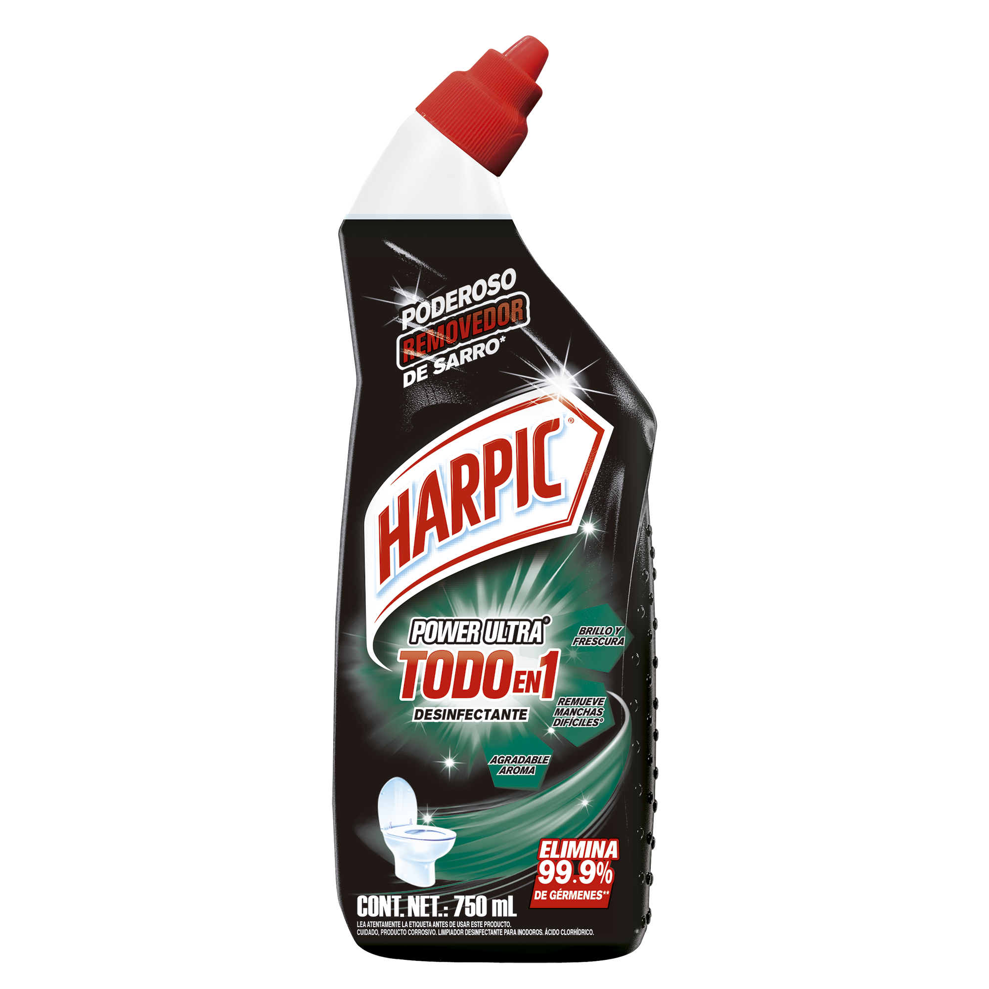 Harpic Power Ultra Todo en 1 Desinfectante 750ml